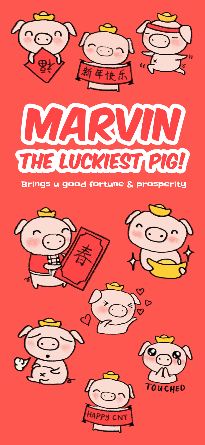Marvin the Lucky Pig