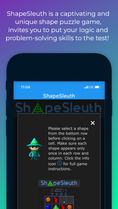 ShapeSleuth Screenshot