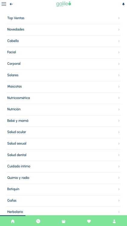 Galileo Farma, Salud y Belleza