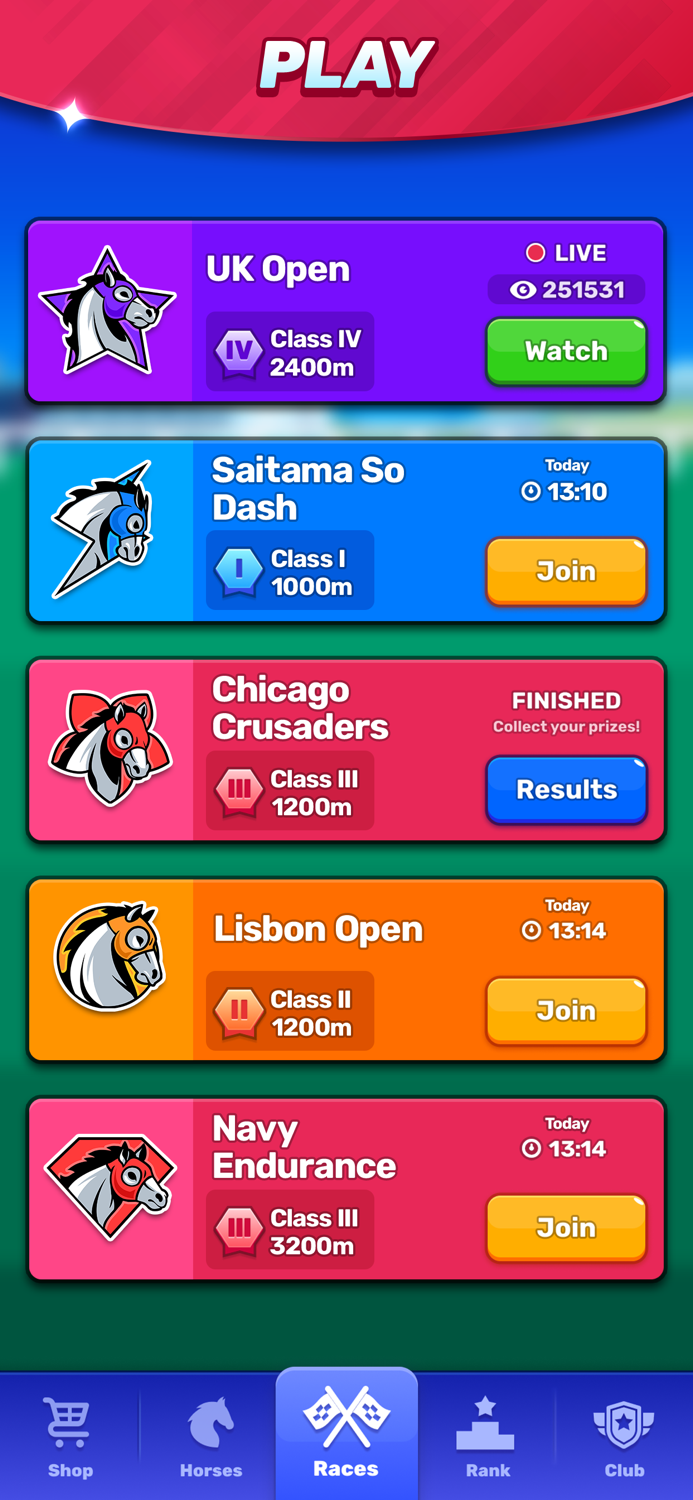 Horse Racing Hero Riding Game