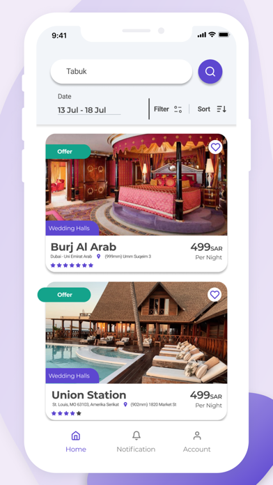 دليل المناسبات Screenshot