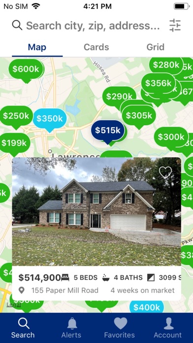 Atlanta Homes Screenshot