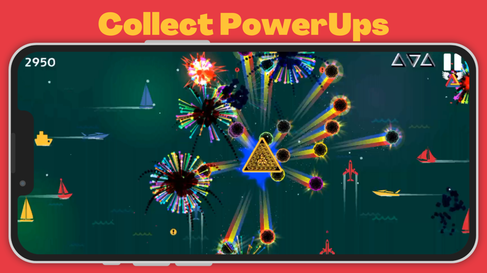 #3. Bermuda Triangle Game (iOS) 由: Carlos Saoud
