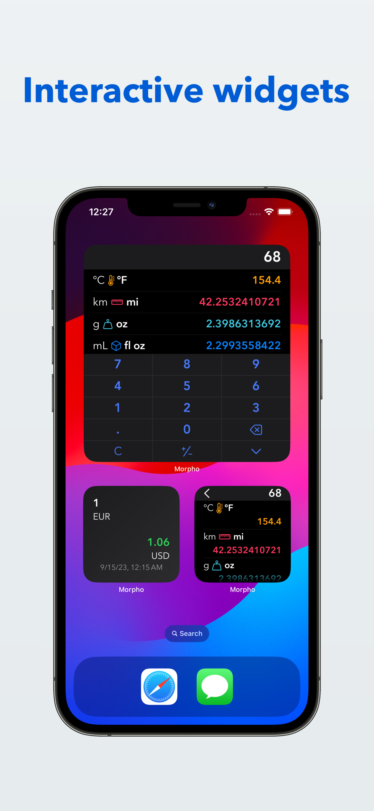Morpho Convert Currency & Unit