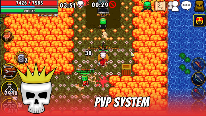 World of Solaria MMORPG 2D MMO