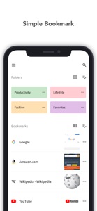 Bookmark - Simple Favorites screenshot #1 for iPhone