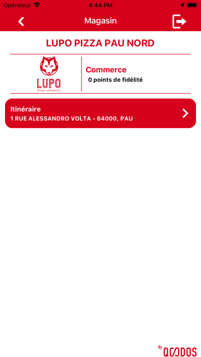Lupo pizza & streetfood Screenshot