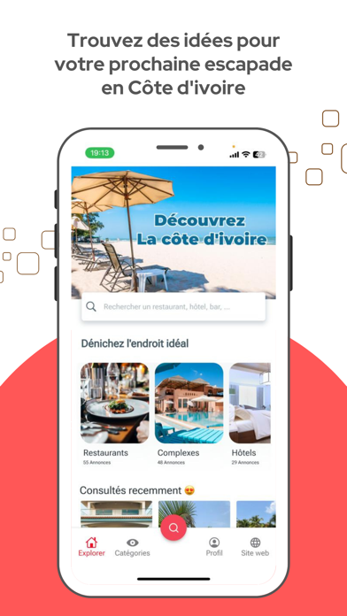 Voogo - Hôtels, Restaurants Screenshot