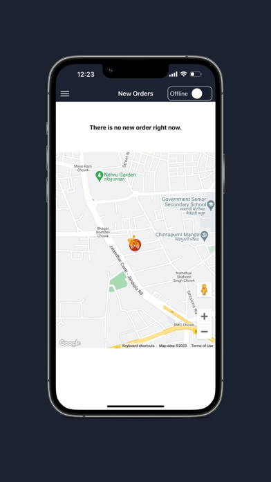 Njiklik Delivery App Screenshot
