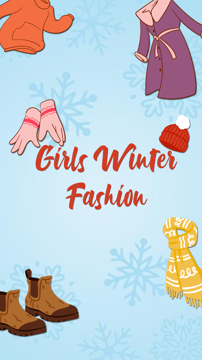 Girls Winter Fashion EMojis