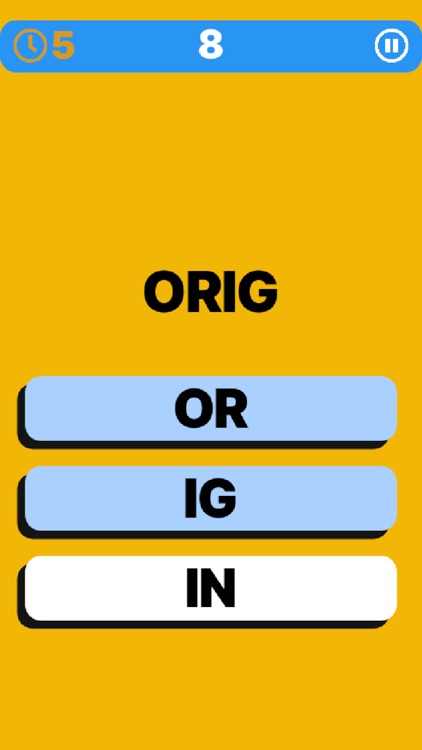 Word Thirds screenshot-4