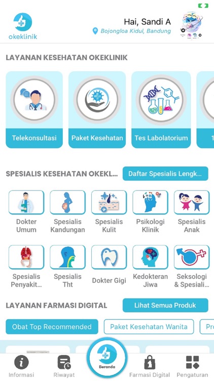 OkeKlinik - Layanan Kesehatan