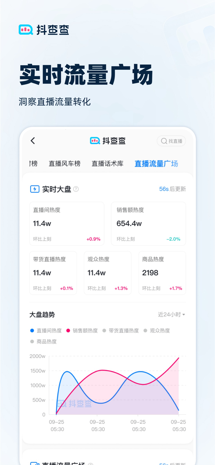 抖查查-直播短视频电商数据 screenshot 2