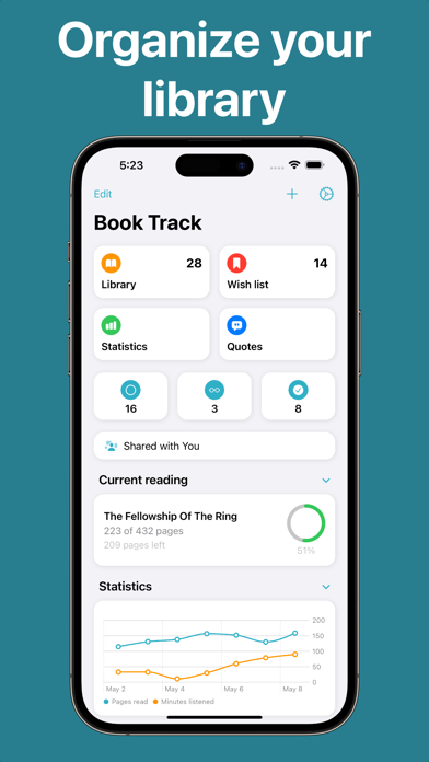 Book Tracker: Reading list Screenshot