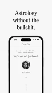 co–star personalized astrology iphone screenshot 1
