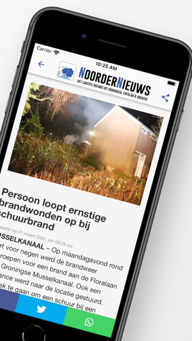 NoorderNieuws Screenshot