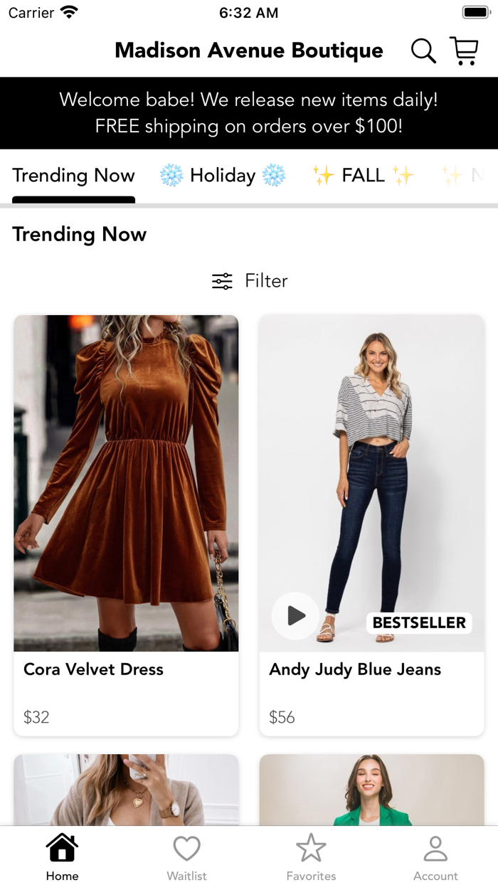 Madison Avenue Boutique