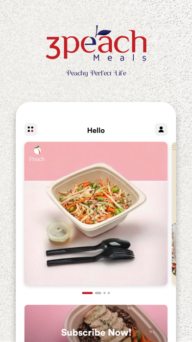 3Peach Meals Screenshot