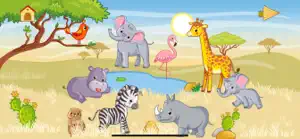 Toddler animal puzzle games! screenshot #8 for iPhone