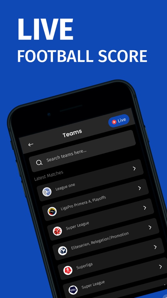 Live Football TV - Live Score - 1.5 - (iOS)