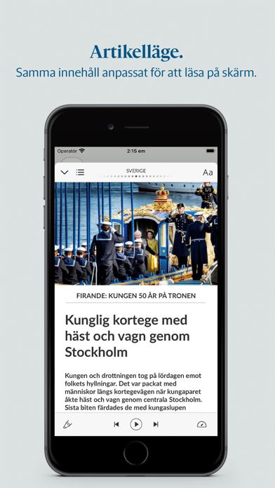 Bohusläningen e-tidning Screenshot