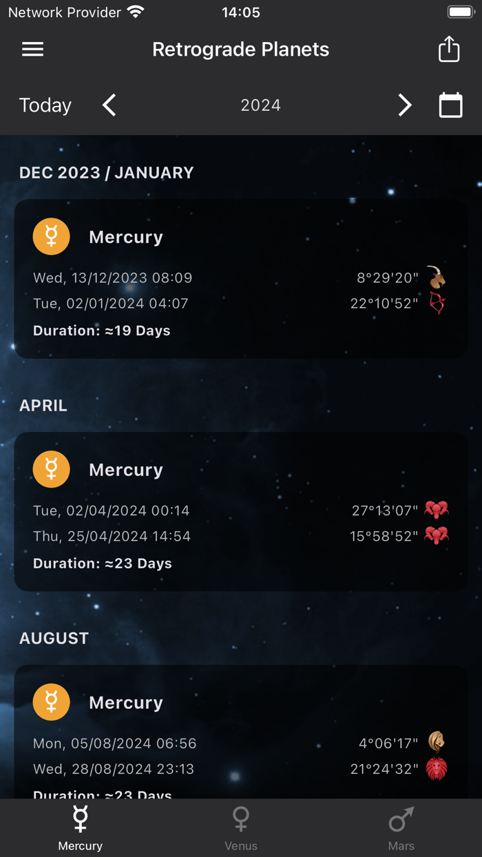 MoonWorx Lunar Calendar