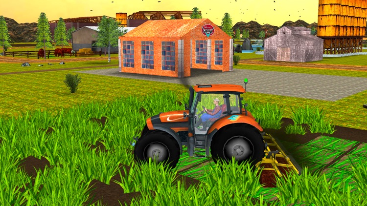 Modern Tractor Farming Games screenshot-3