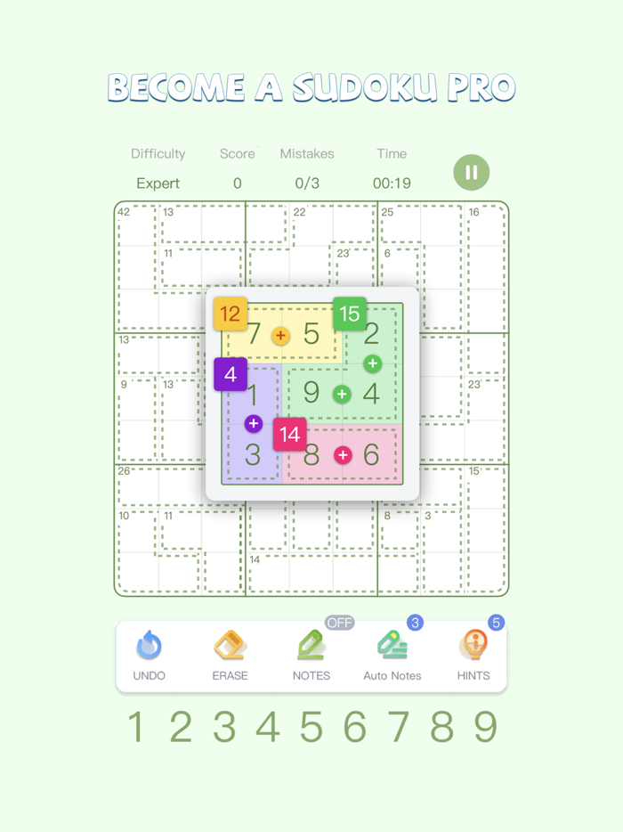 Killer Sudoku Master-SumSudoku