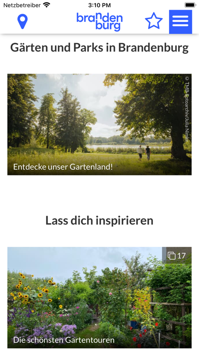 Brandenburg App Screenshot