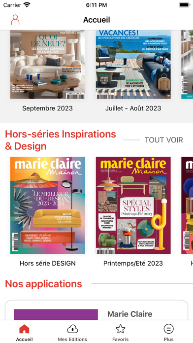 Marie Claire Maison Screenshot
