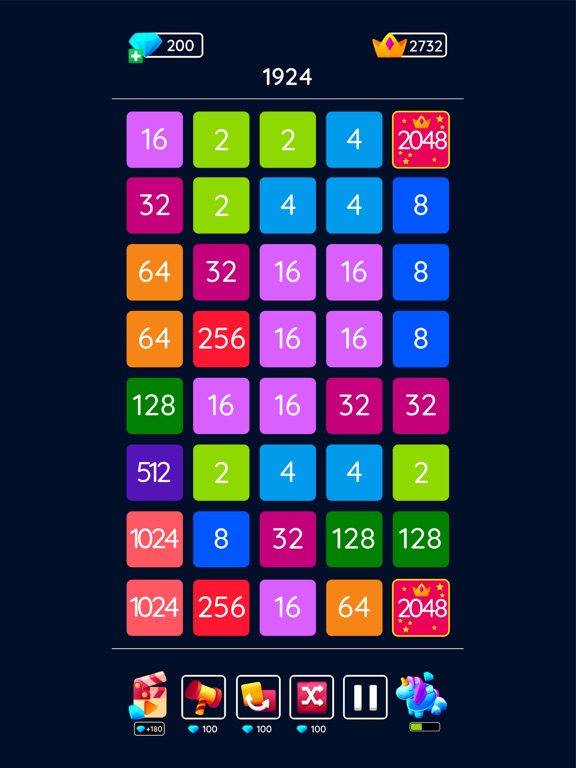 2048 ブラスト: 数字ゲーム 2248のおすすめ画像10