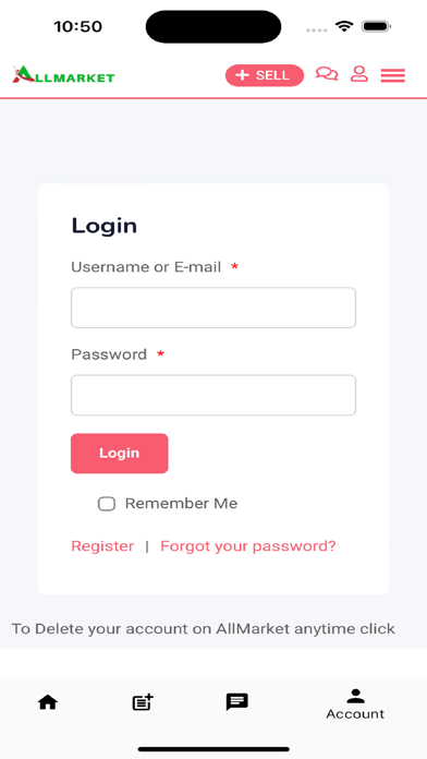 AllMarket Screenshot