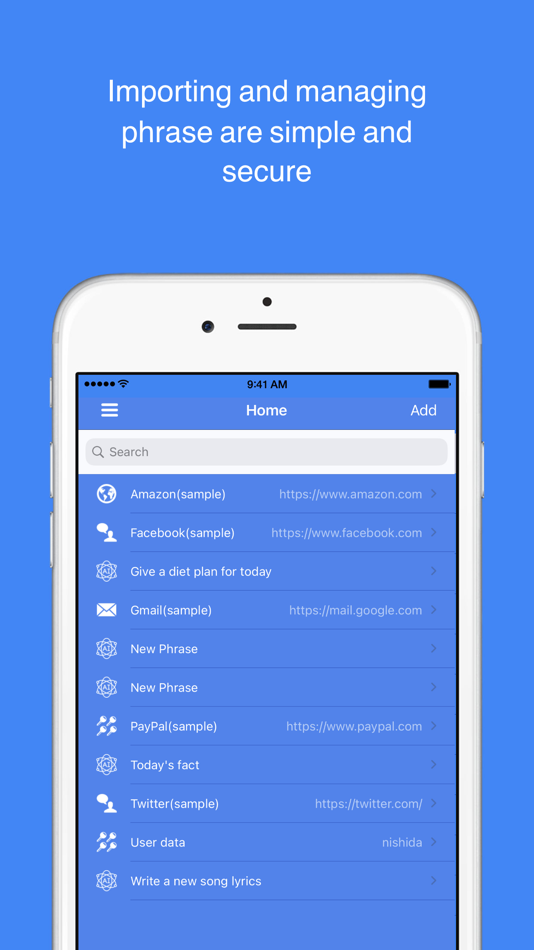 #3. PassKeys (iOS) 由: eFUSION Co., Ltd.