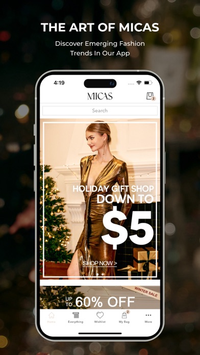 Micas - Clothing & Fashion Screenshot