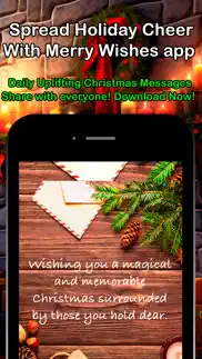 merry wishes christmas inspire iphone screenshot 1