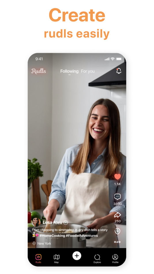 #8. Vibo - Social Video Platform (iOS) Door: Mohamed Ramdan