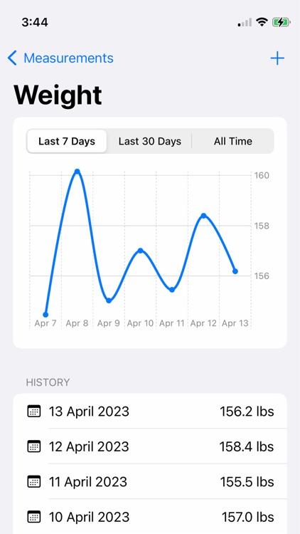 Body Measurement & Tracker screenshot-5