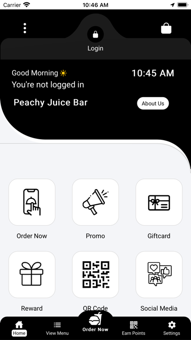 Peachy Juice Bar Screenshot