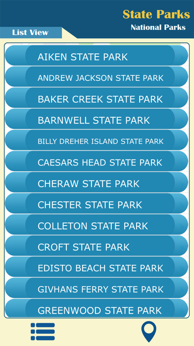 South Carolina State Park Screenshot
