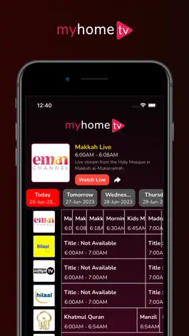 Game screenshot MyHome TV apk