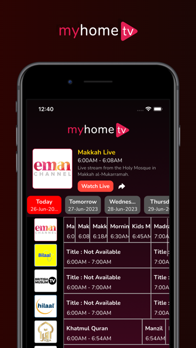 MyHome TV Screenshot