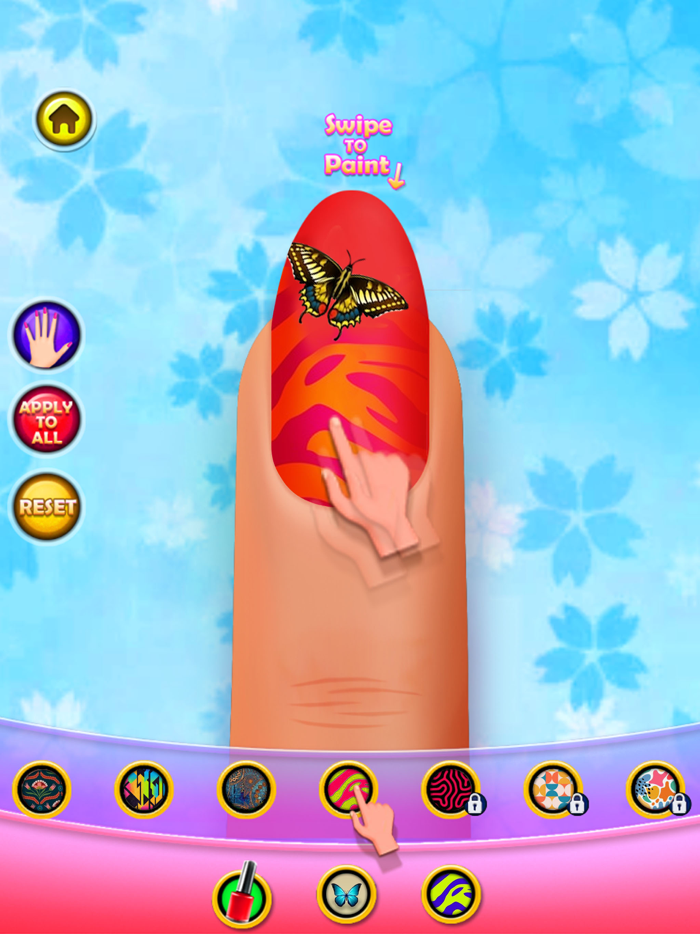 Nail Art Salon Star Girl