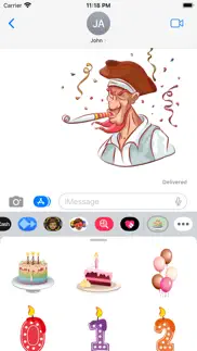 How to cancel & delete birthday to you stickers 2
