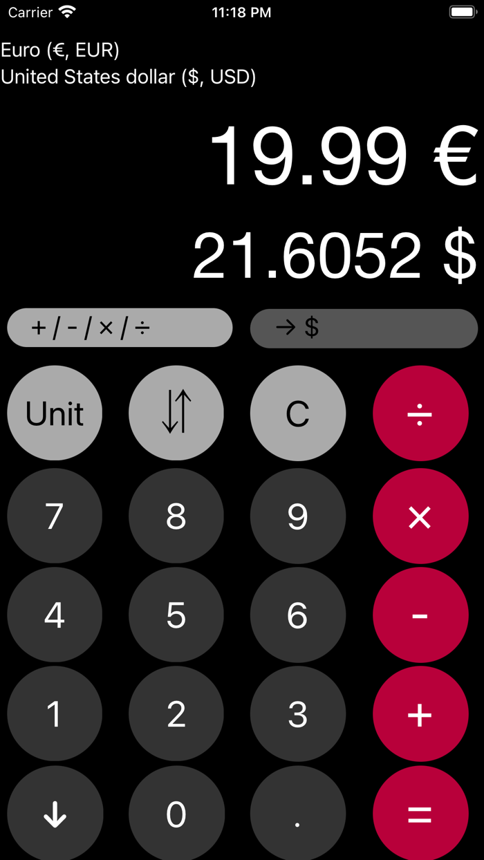 Exchange Rate Converter AM