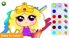Game screenshot Glitter Dolls coloring book mod apk