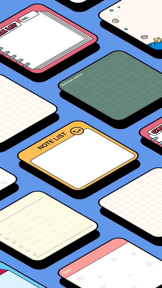 #2. NOTE Widget-Memo & Notepaper (iOS) Av: 浩 熊