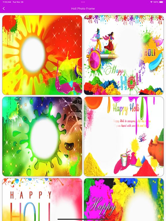 Holi Photo Frame 2024のおすすめ画像3