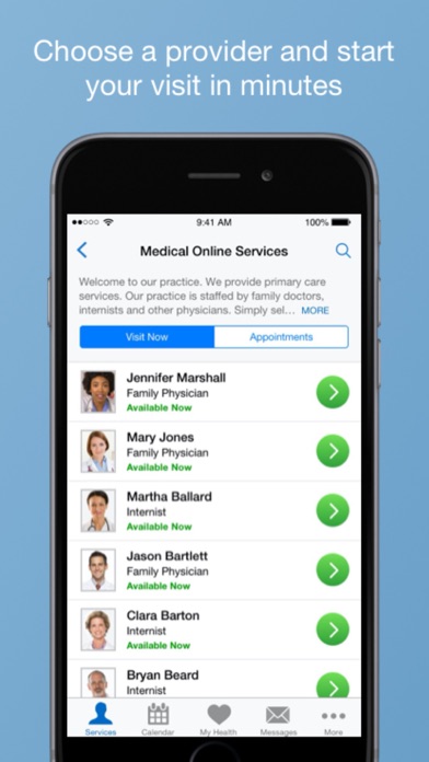 Carilion Now 24/7 Online Care Screenshot