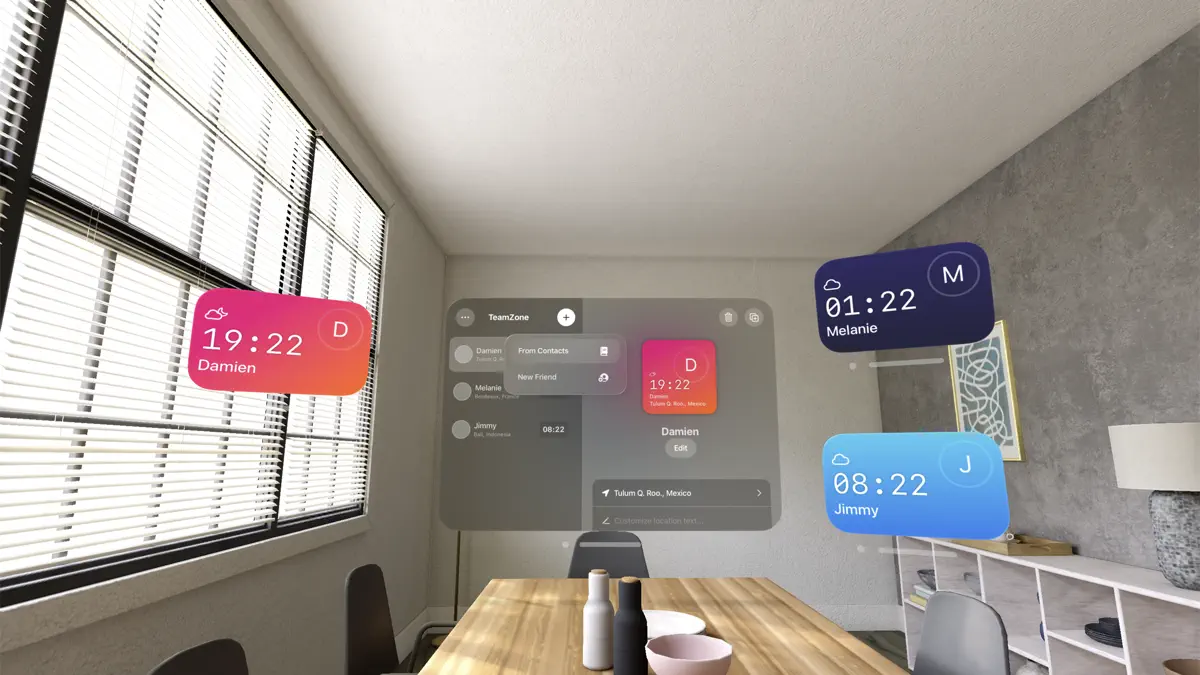 TeamZone • World Clock Widget screenshot 2