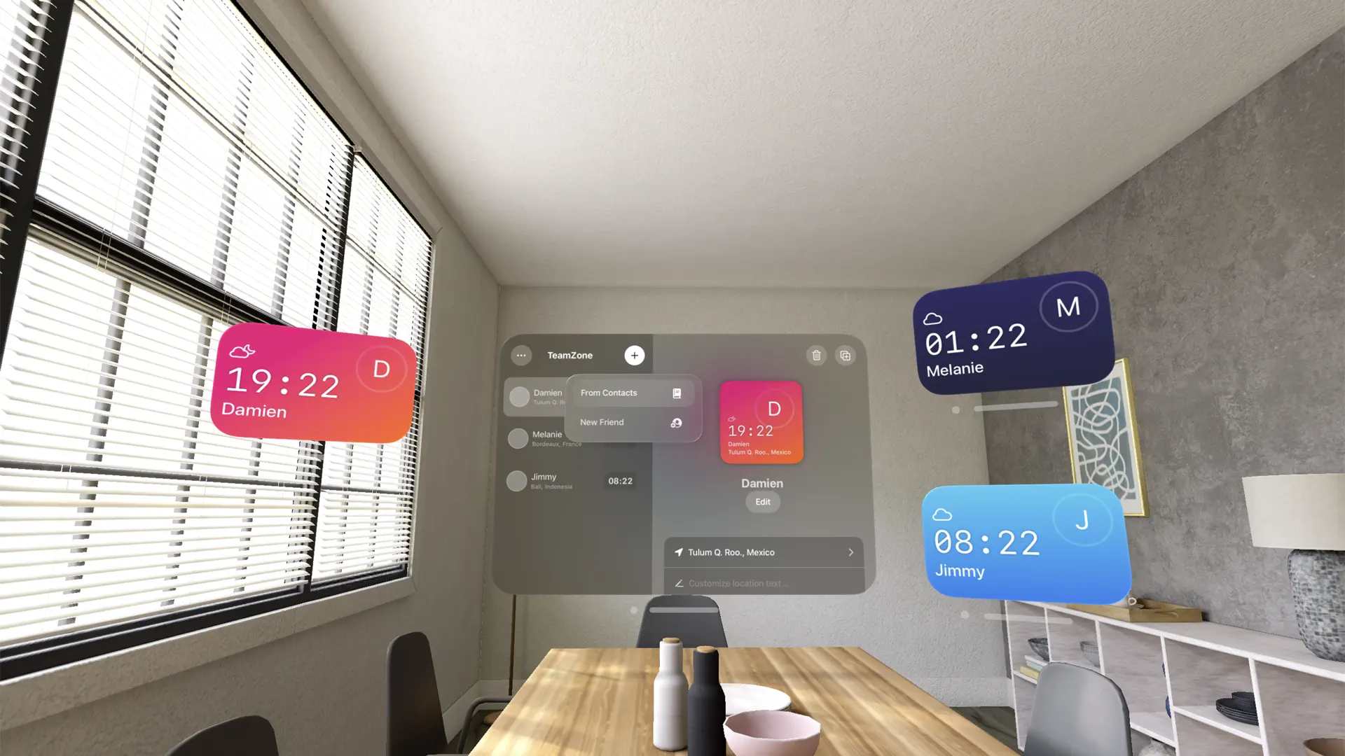 TeamZone • World Clock Widget screenshot 2